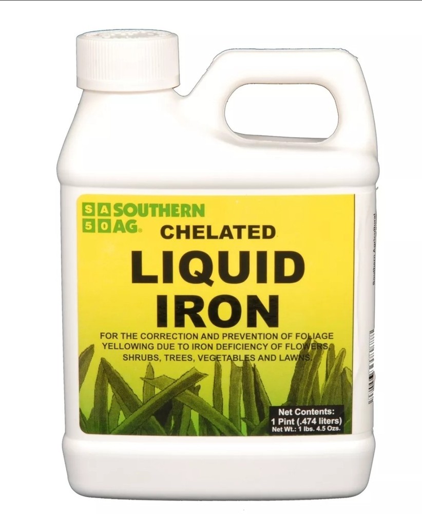 Chelated Liquid Iron Fertilizer - 1 Pint