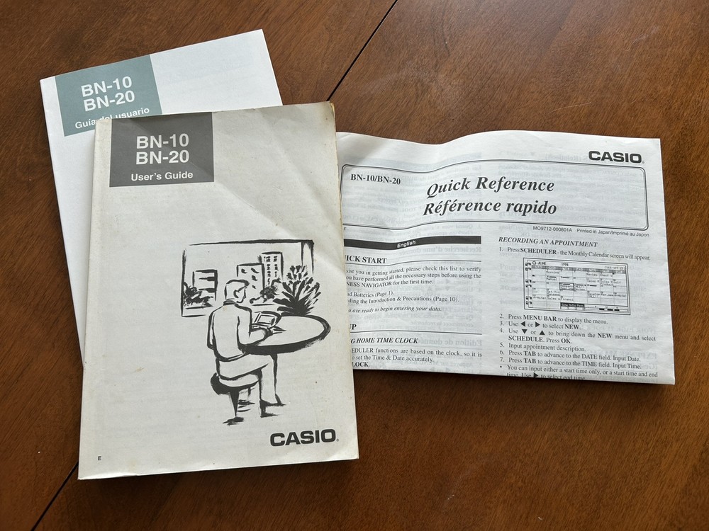 Casio Business Navigator BN-20