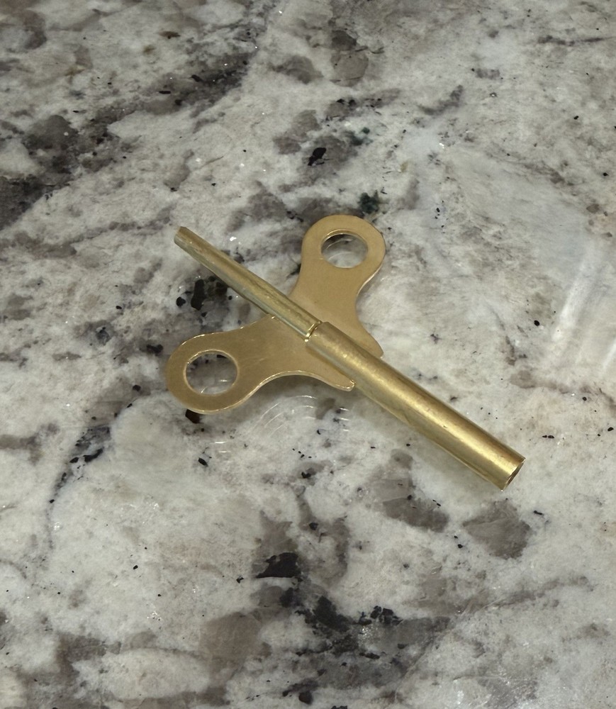 High End Key For Seth Thomas Westminster 124 Movement Clock, Key Only
