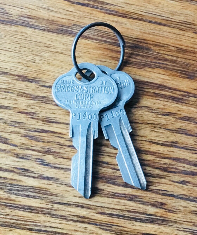 1930s 1940s BASCO KEYS vtg NOS P1400 lock