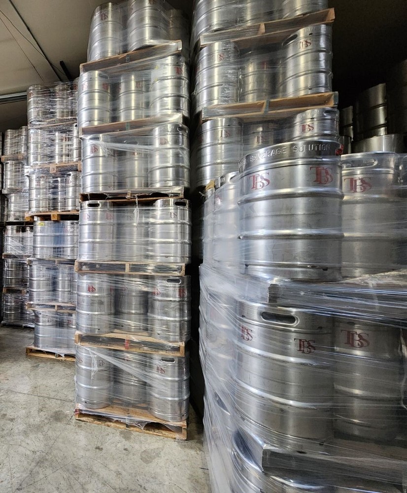 USED stainless steel KEG