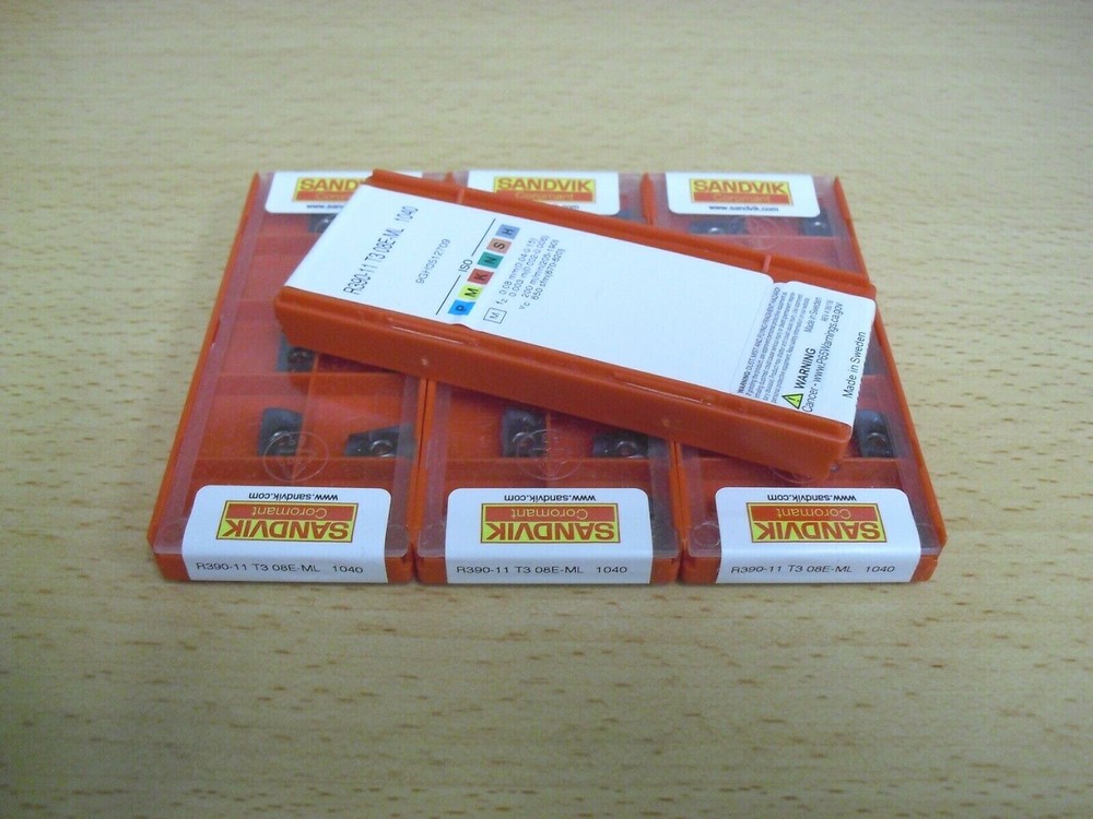 R390 11T308E ML 1040 SANDVIK INSERT **10PCS ** Authentic