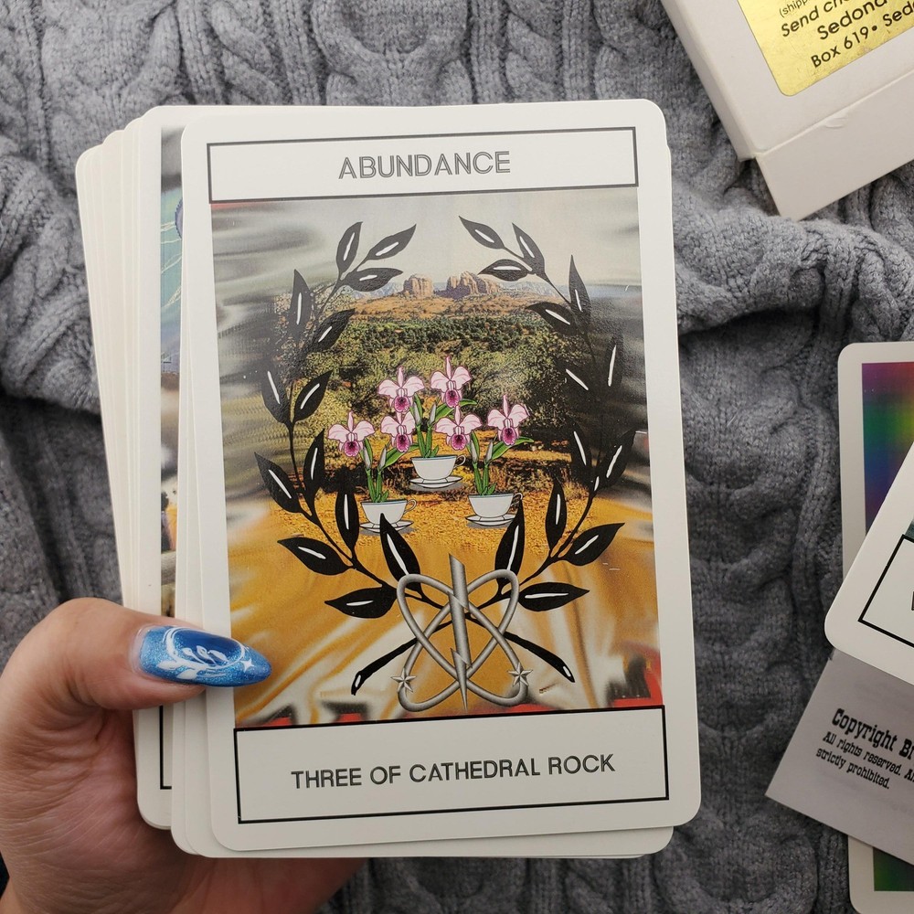 Vortex Tarot by Bryan Richards 78 Card Tarot Deck USED