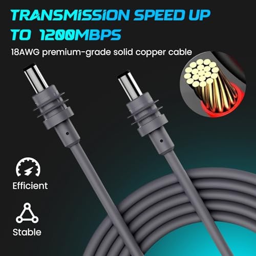 Starlink Mini DC Power Cable for Mini Charging