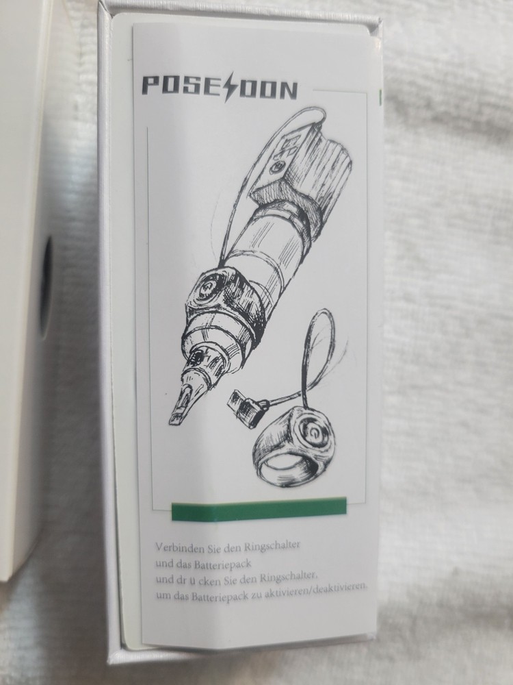 Poseidon BT17 Cordless Tattoo Kit Has Everything You Need To Get Started (B12)