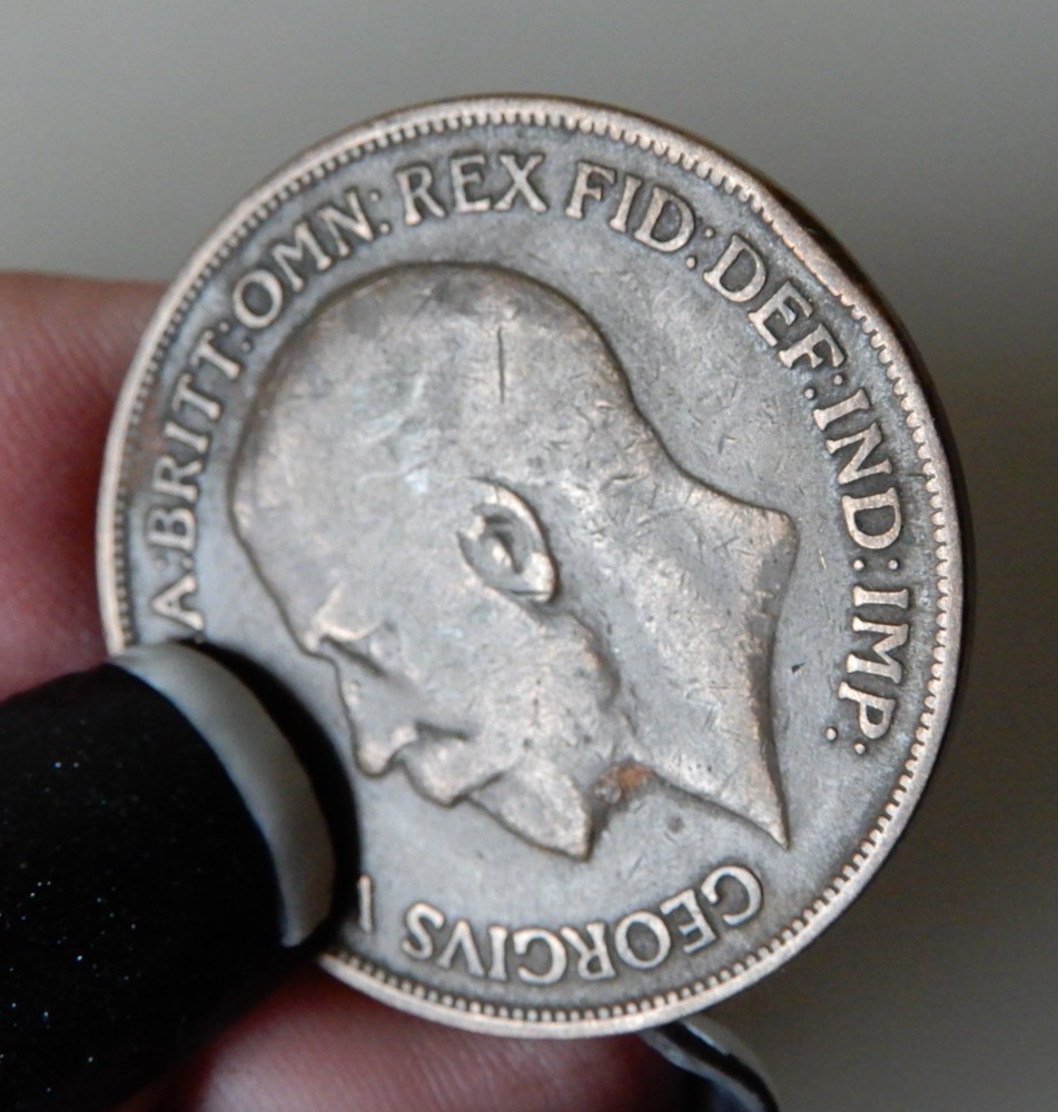 1915 Great Britain Half Penny Coin
