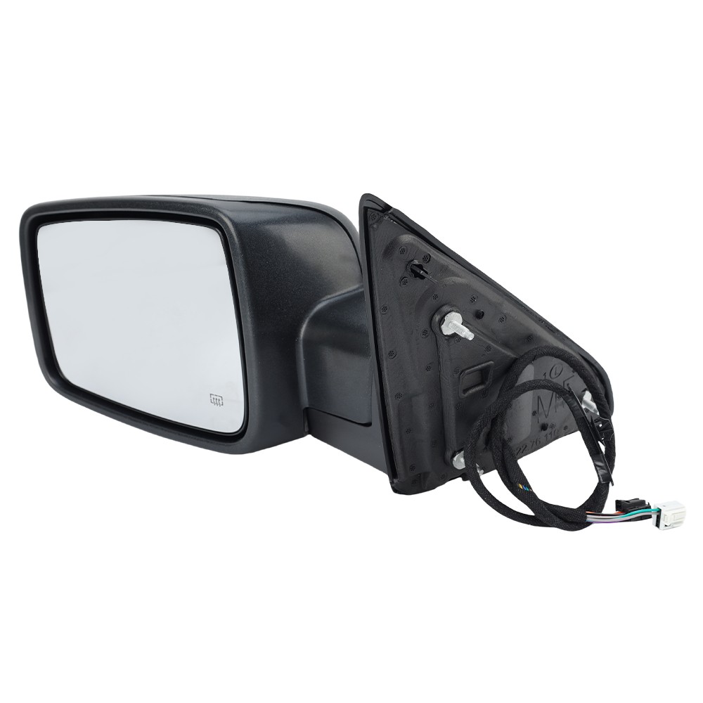 Left/Driver Mirror Power Fold+Heated+Temp Sensor For 2013-2019 Dodge Ram 1500