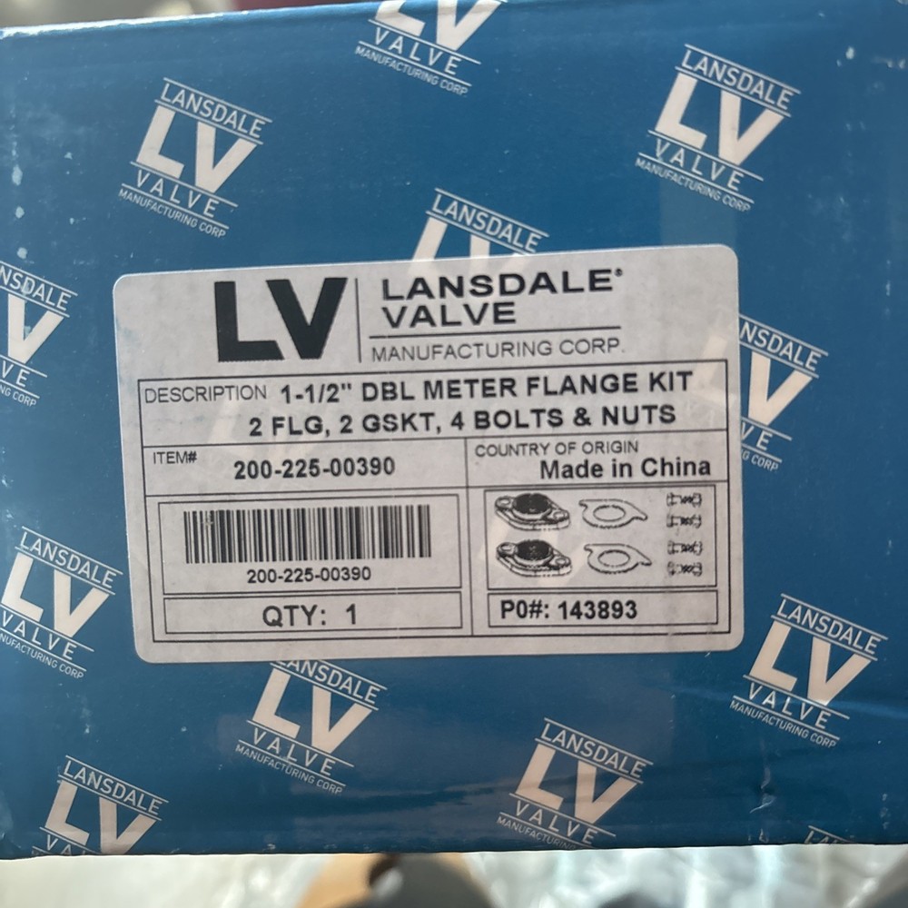 1.5" Meter Flange Kit