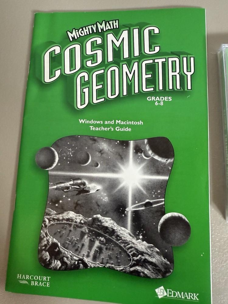 Vintage Math Advantage Mighty Math "Cosmic Geometry" Grades 6-8