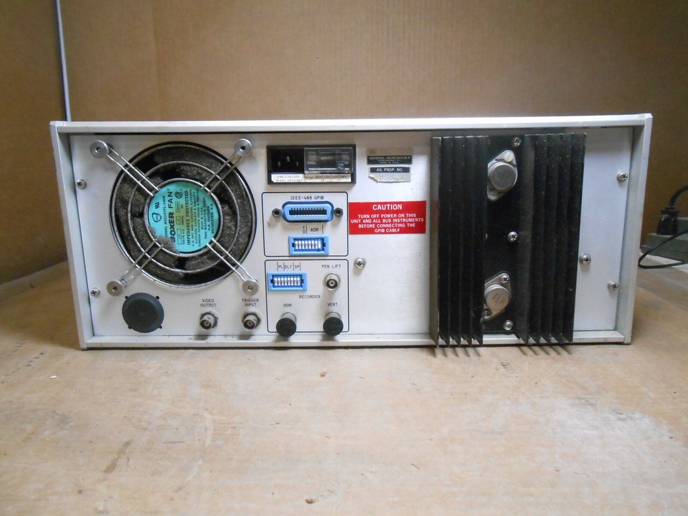 GENERAL MICROWAVE MODEL 478 AUTOMATIC PEAK POWER METER