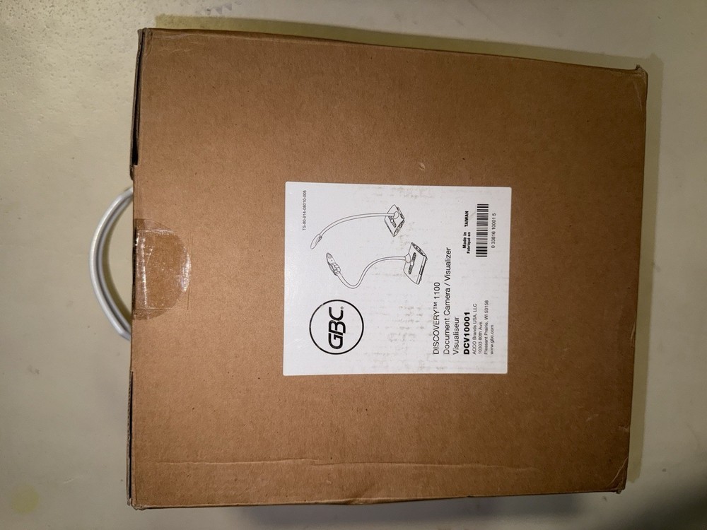 GBC Discovery 1100 Document Camera/Visualizer (DCV10001)