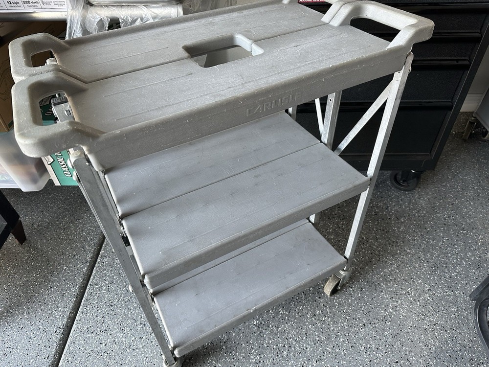 Gray Folding Cart 225 Lb. Capacity