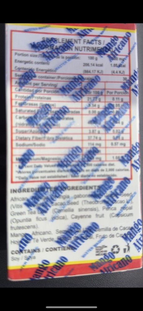 Mango Africano 2 Pack MASTER MAGIC AFRICAN MANGO 60 Capsules Original