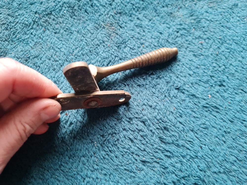 Old Vintage Brass sash/ Window handle