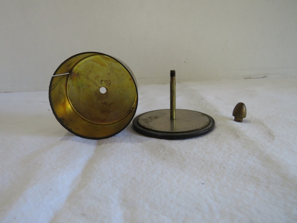 VTG BRASS POSTAGE STAMP HOLDER