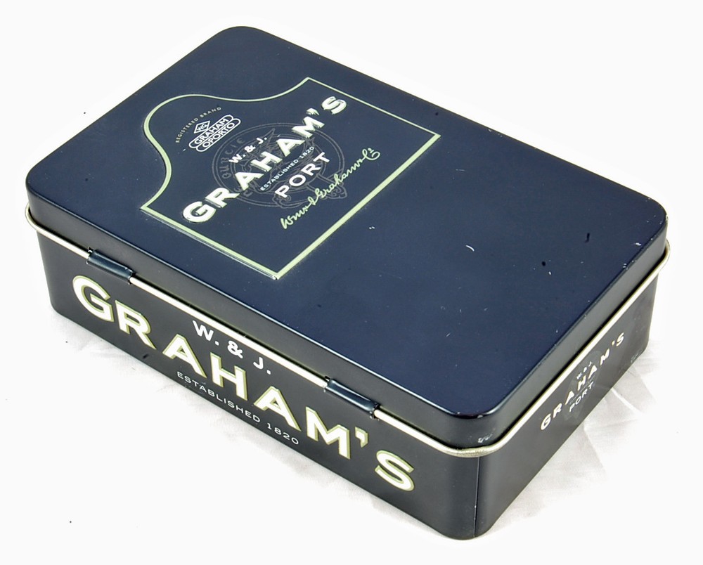 Graham's Port Empty Tin - 2 x 5cl. Bottles
