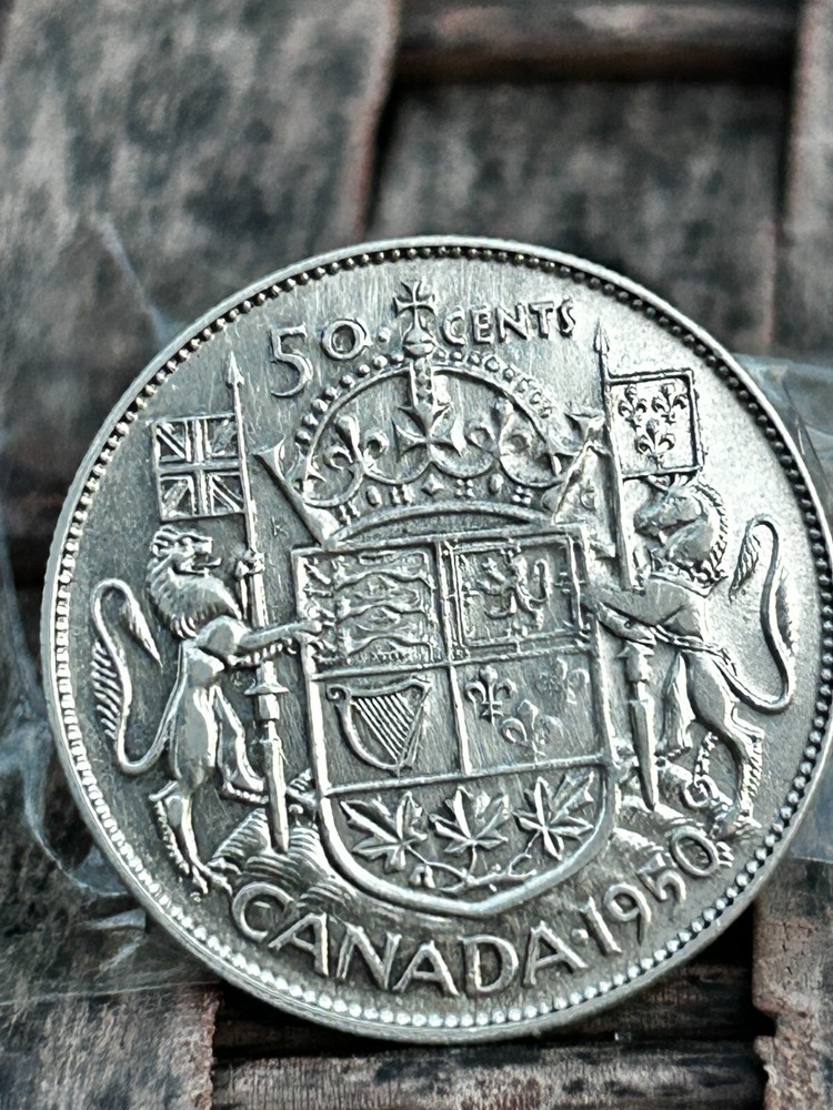 Canada 50 Cents 1950 ref J 87