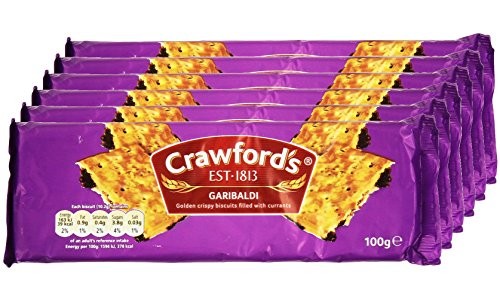 Crawford's Garibaldi Biscuits 100g Pack of 6