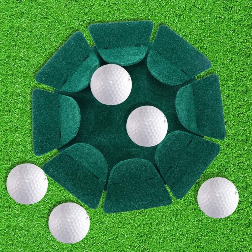 Indoor Golf Putting Cup All-Direction Practice Hole Cup With Surface Flocking
