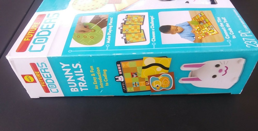 Future Coders Bunny Trails STEM Preschool Activity NEW