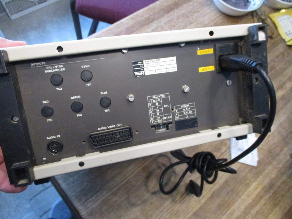 Phillips PM5515 Colour TV Pattern Generator Excellent Condition Television