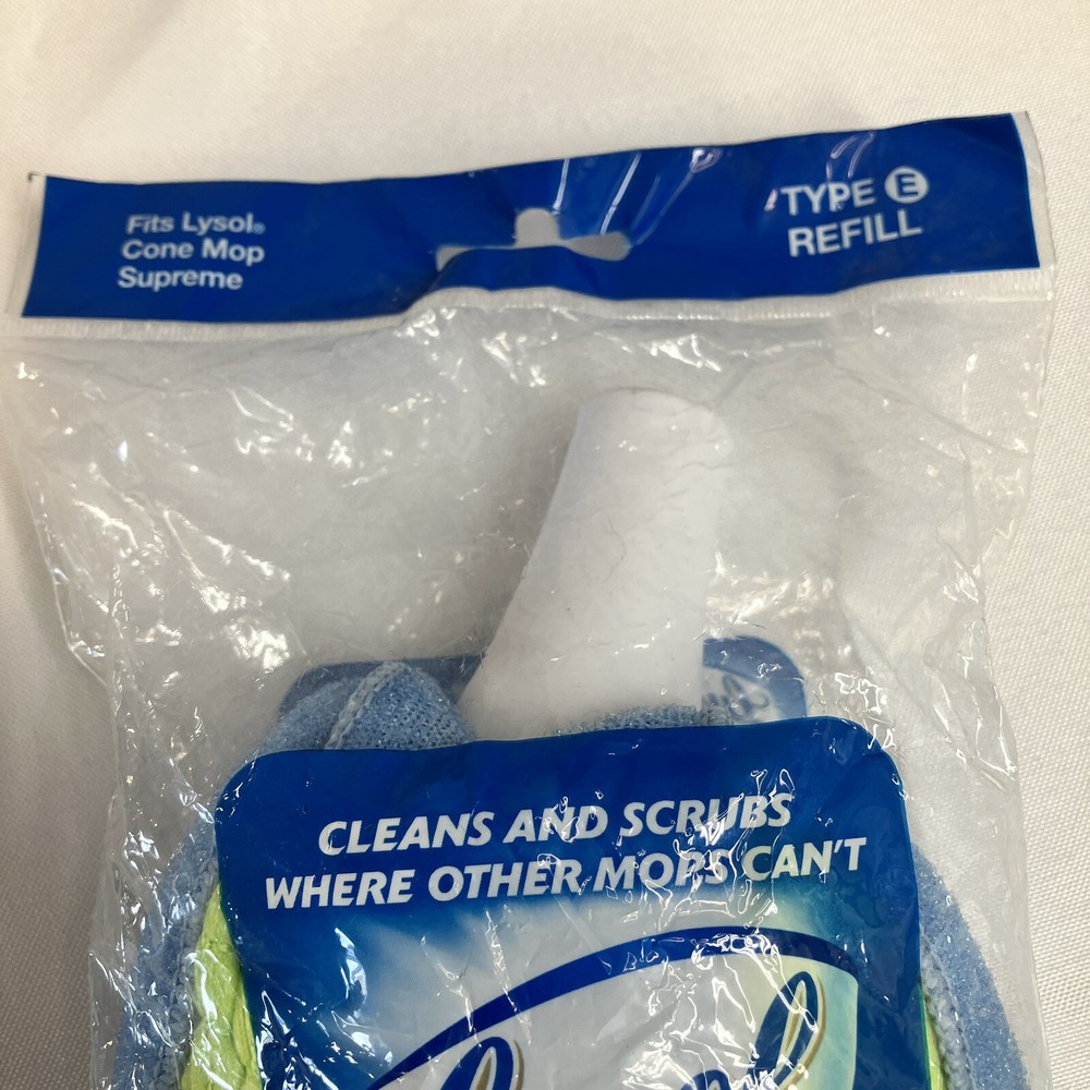 Lysol Cone Mop Supreme Refill Completely Clean Fits Type E 590941M NEW