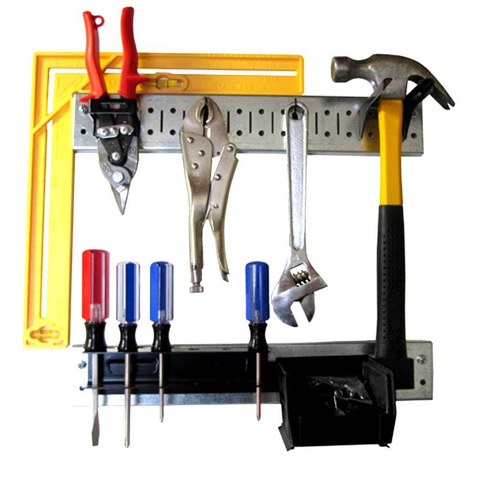 Metal Pegboard Strip - Galvanized Pegboard