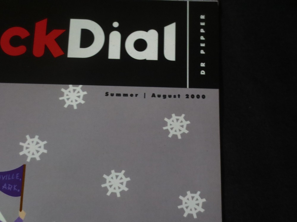 DR PEPPER CLOCK DIAL SUMMER AUGUST 2000 MAGAZINE