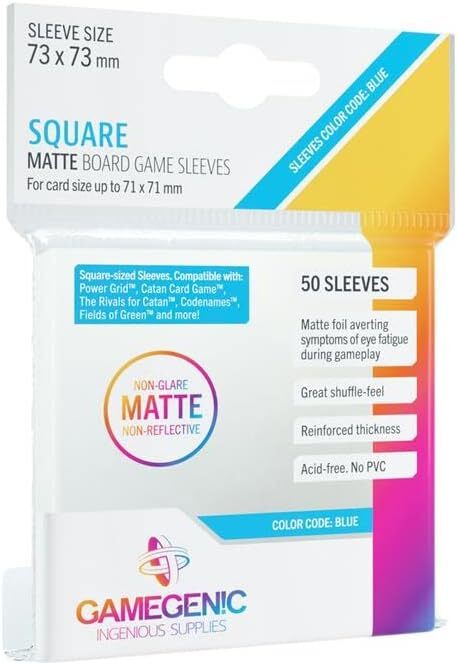 Square: MATTE Board Game Sleeves