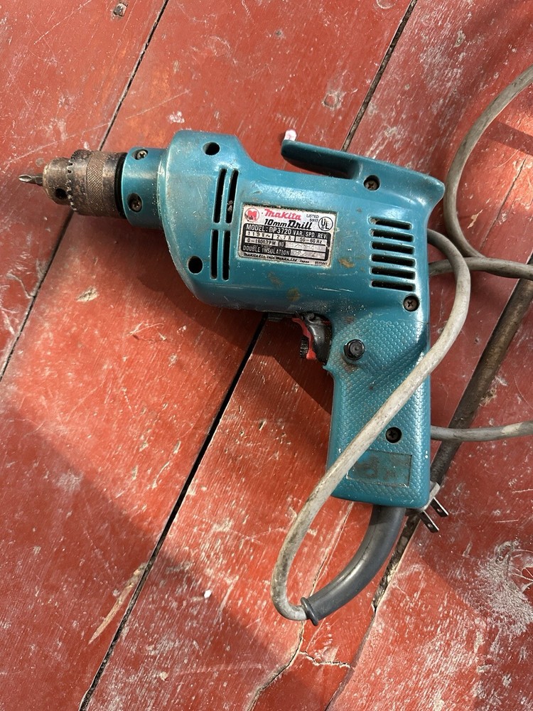 Makita DP 3720 10mm Variable Speed Reversible Electric Drill Tested Great!