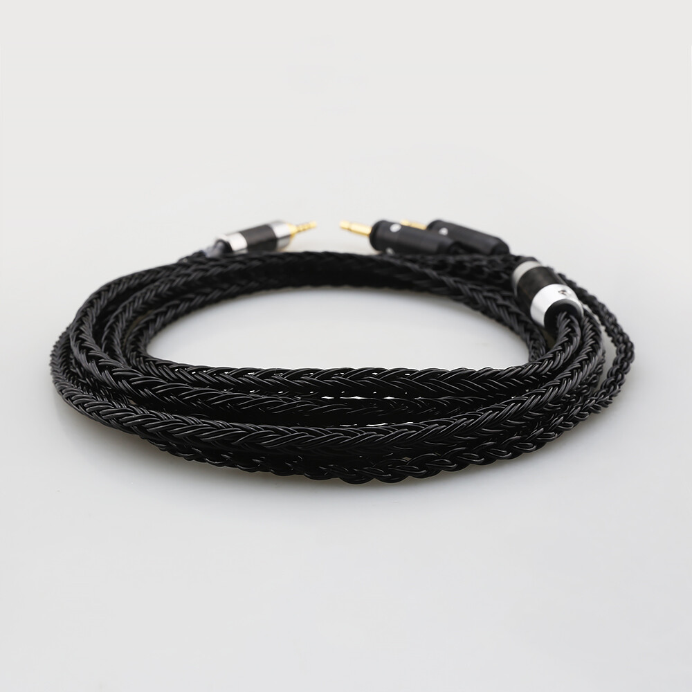 Silver Plated Headphone Cable For Clear Celestee NEW Focal ELEAR French Utopia