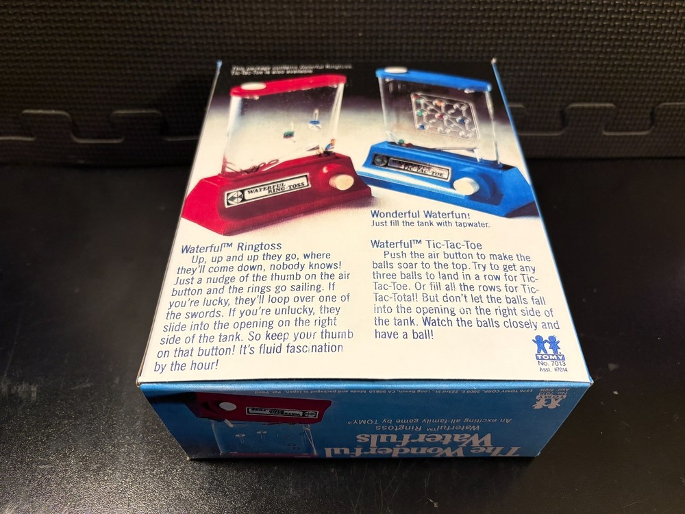 Tomy Wonderful Waterful Ring Toss - Empty custom designed display box