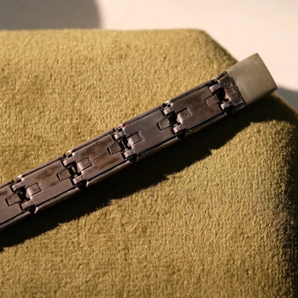 Art Deco Sterling Link Bracelet