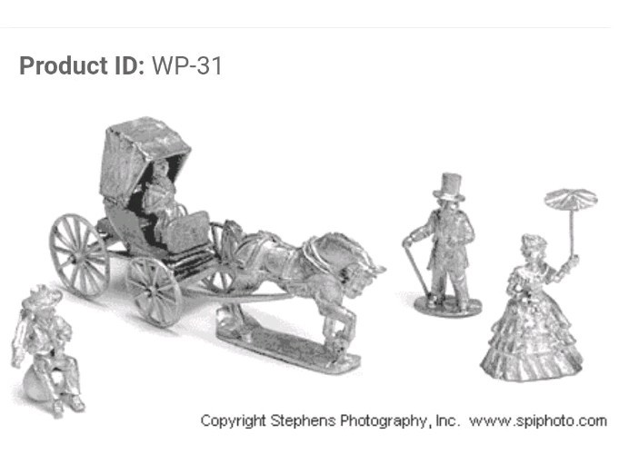 Old Glory Old West 25mm Stage Coach WP-18 & Doc's Buggy Pack WP-31 New