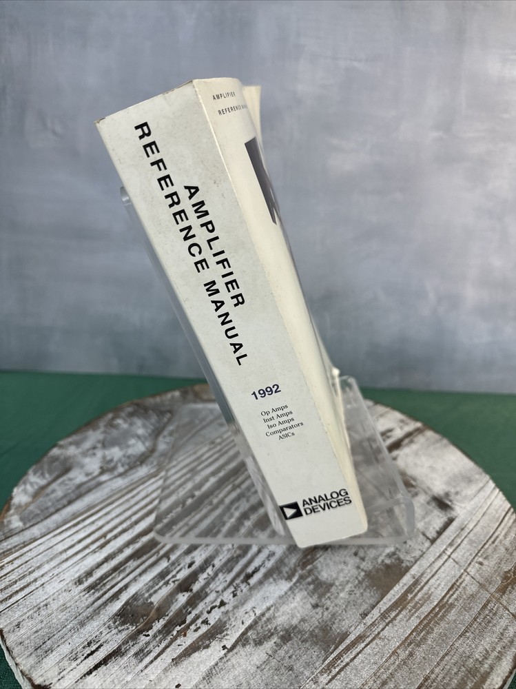 1992 Analog Devices Amplifier Reference Manual Book Op, Inst, ISO Amps, ASICs