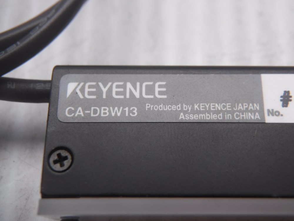 Keyence CA-DBW13 White LED Bar Depth: M3 Max: 3mm