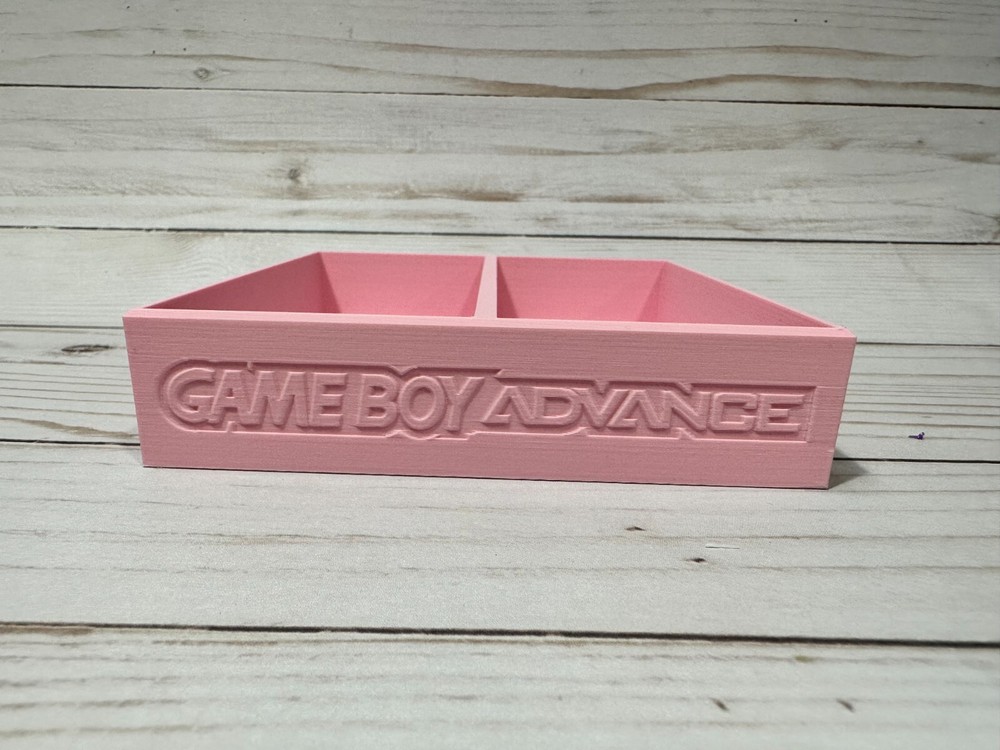 Game Boy Advance GBA Game Tray Stackable Portable Cartridge Storage Organizer
