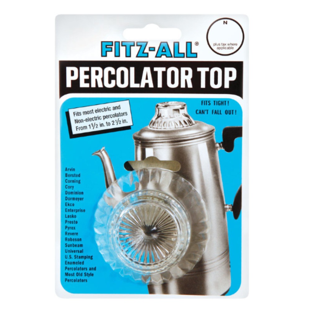 Fitz-All Glass Replacement Percolator Top Clear (Pack of 10)