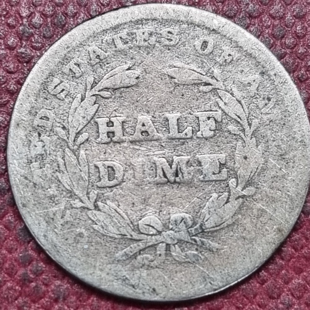 1840 Seated Liberty Half Dime 5c Better Grade #99456