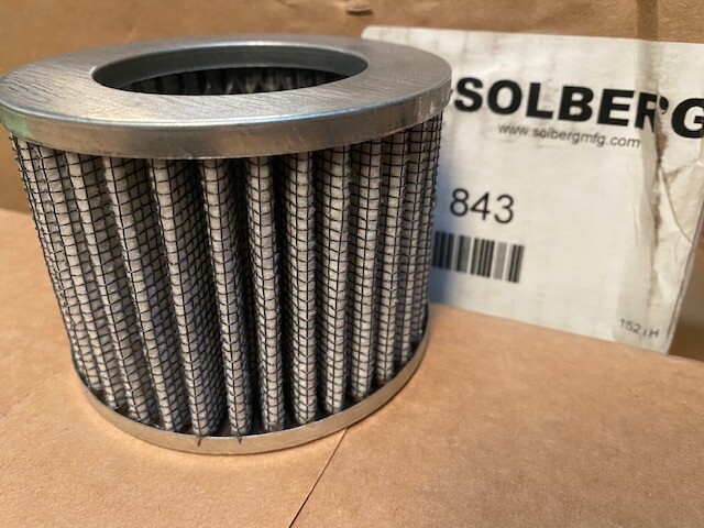 SOLBERG 843 POLYESTER VACUUM ELEMENT REPLACEMENT PART