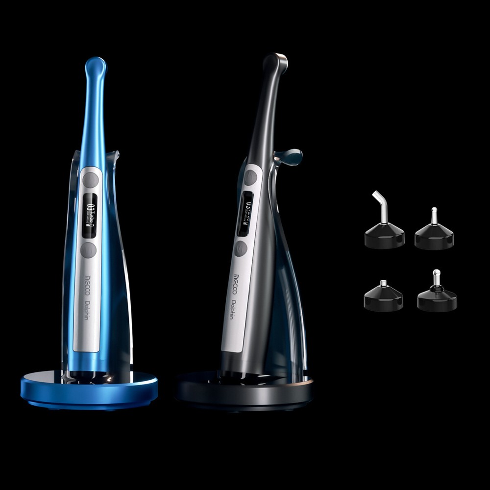 Dolphin Dental LED Cordless Curing Light Caries Dectection+Built-in Light Meter