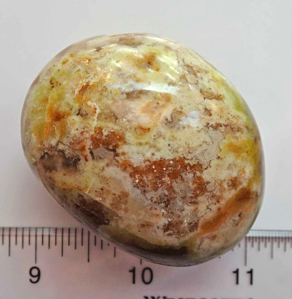 Multi-colored Opal Palmstone - Madagascar sc748g