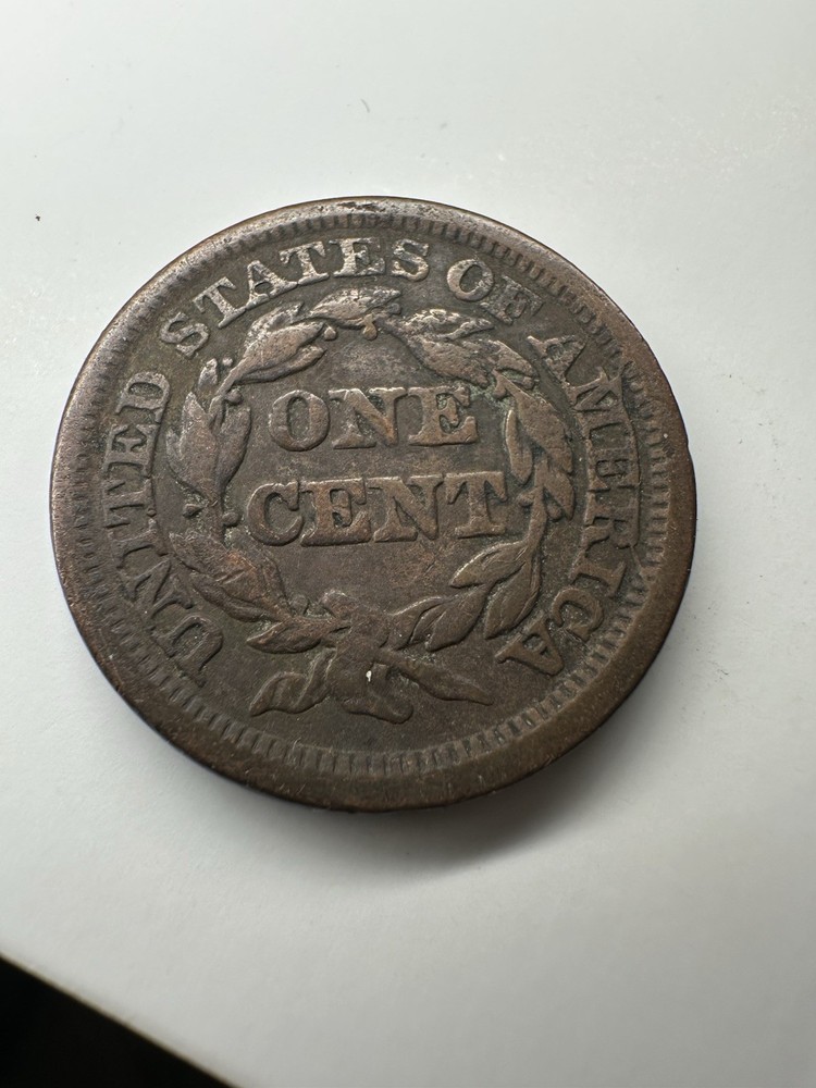 1848 Large Cent Nice Original Fine CHRC