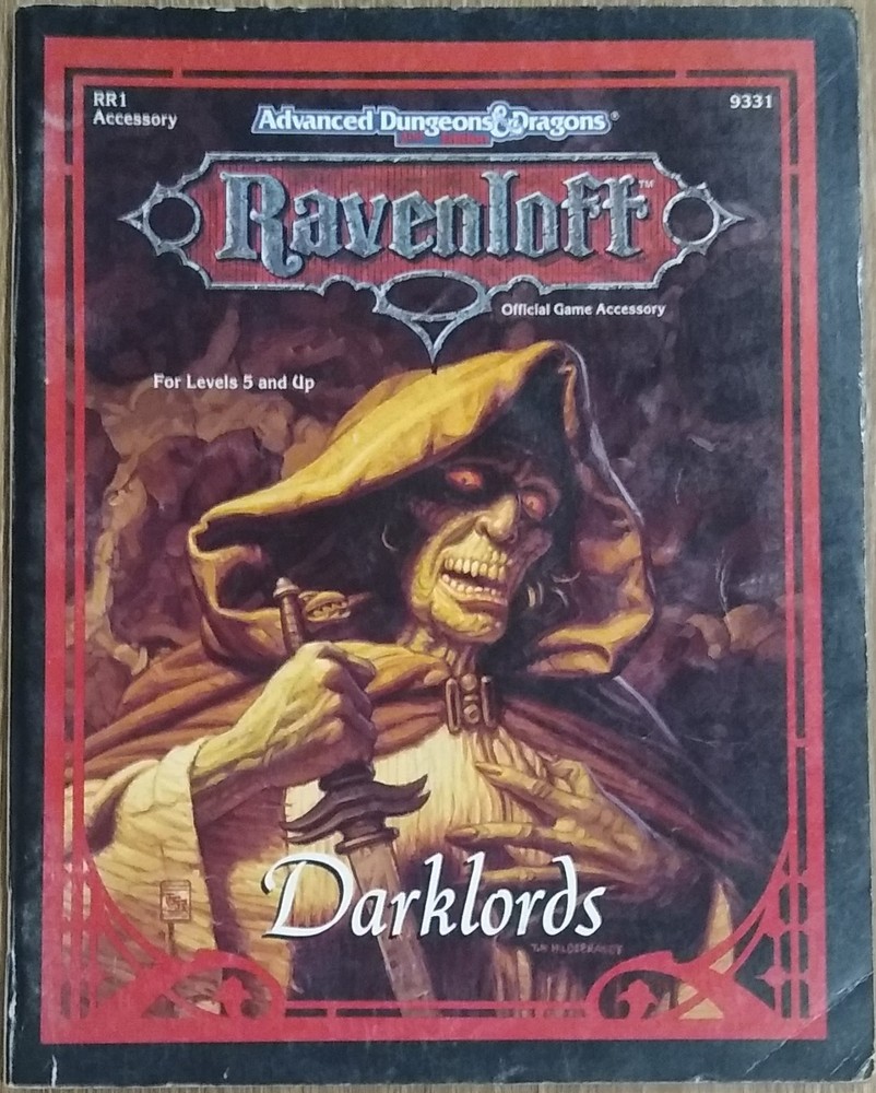 Ravenloft Darklords 9331 AD&D Second Edition