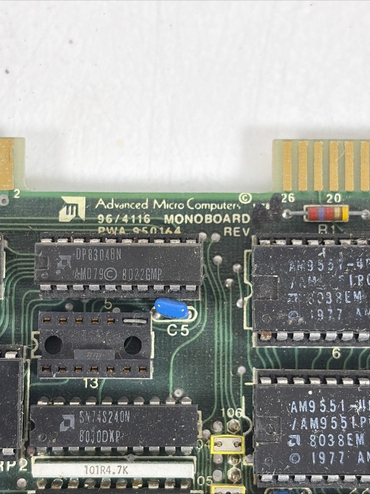 Advanced Micro Devices 96/4116 monoboard Vintage
