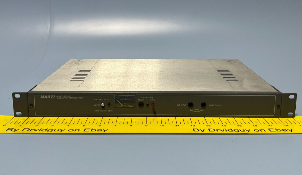 Marti SCG-10 Subcarrier Demodulator