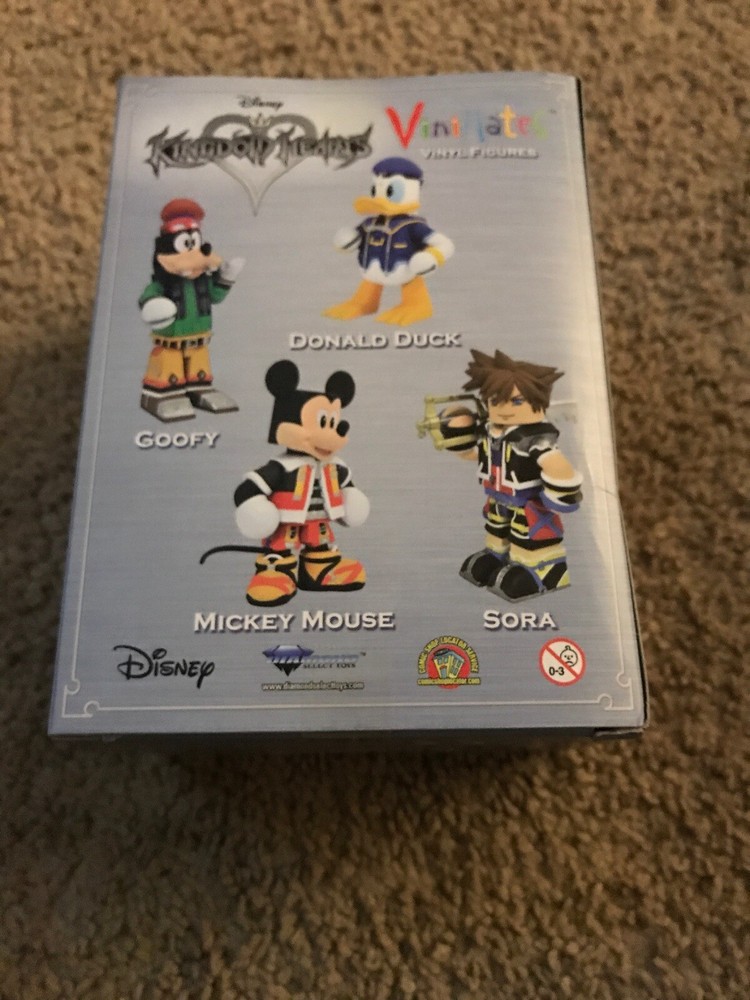 KINGDOM HEARTS-DONALD DUCK VINIMATES BENDS ON BOX