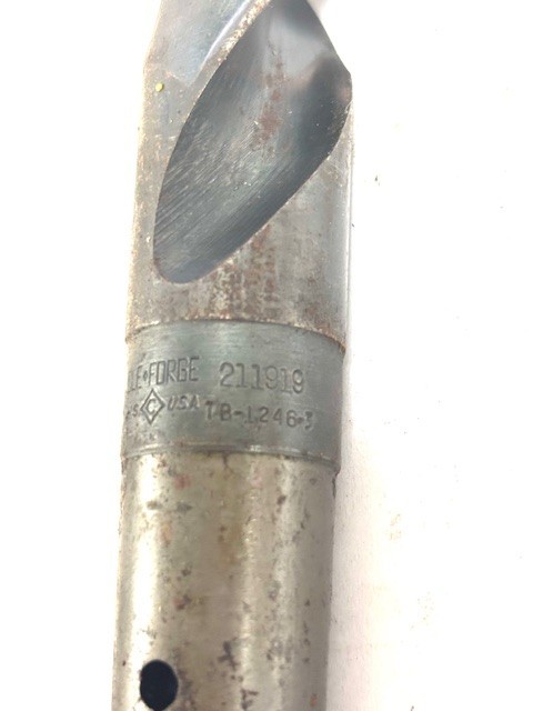 CLEFORGE 1.007" DRILL BIT, HS, 10-3/8 OAL 211919, COOLANT THROUGH