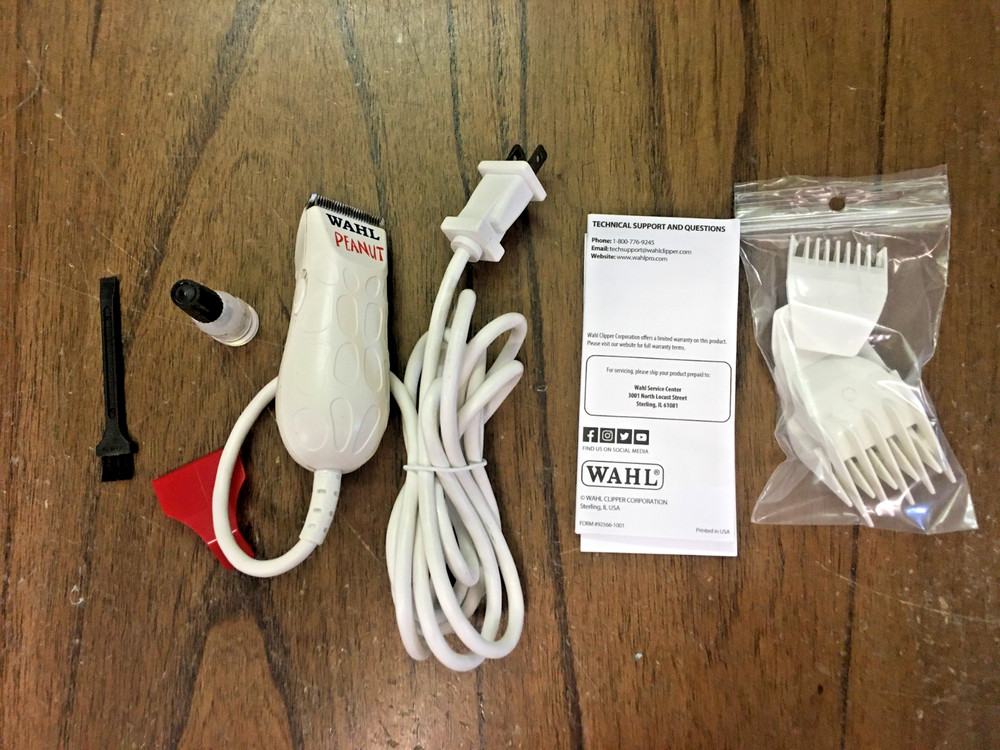 NEW Wahl Professional White Peanut Model 785685 Mini COMPLETE
