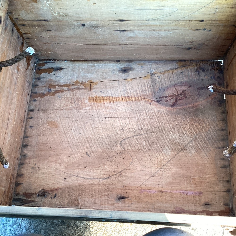 Antique pirates captains chest Trunk Camel Back